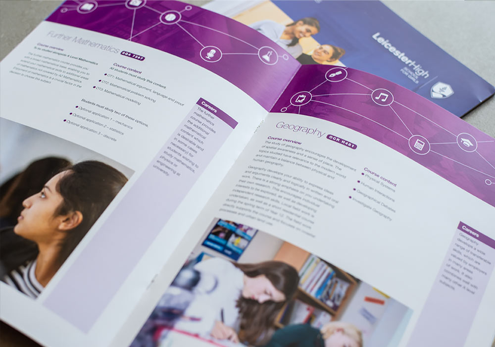 Leicester High School for Girls Sixth Form prospectus